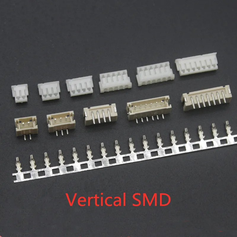 10sets ZH1.5 2/3/4/5/6/7/8/9/10 Pin Connector 1.5MM Pitch Vertical / Horizontal SMD Pin Header + Housing + Terminal