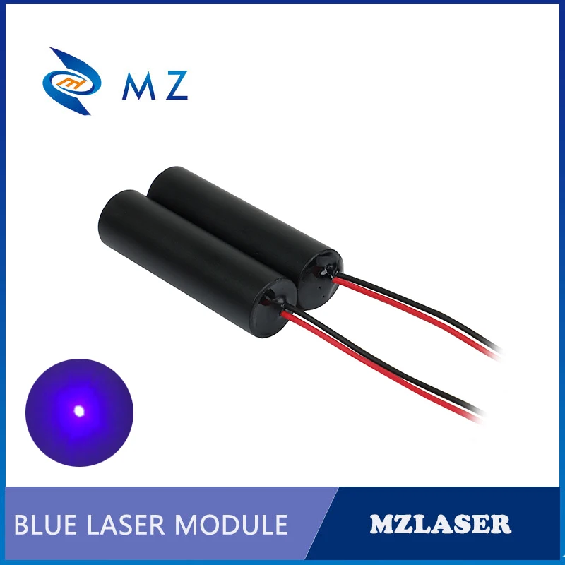 High Power D10mm 405nm 150Mw Blauw Dot Laser Module Industriële Acc Drive Type
