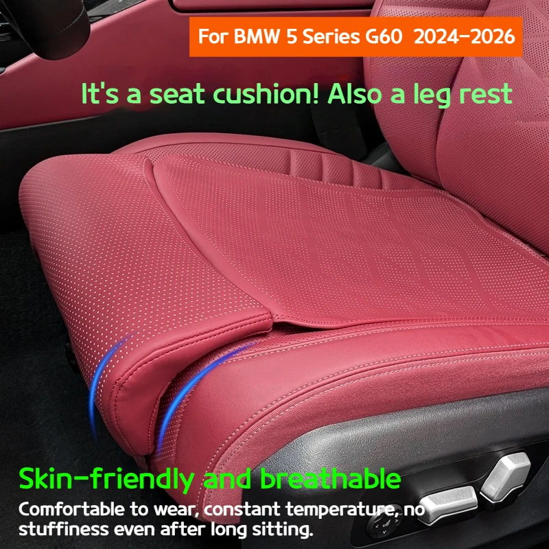

For BMW X3 X5 5 series i5 G60 G45 G05 G60 2023-2025 Extended leg rest seat cushion seat cover all-season comfort accessories