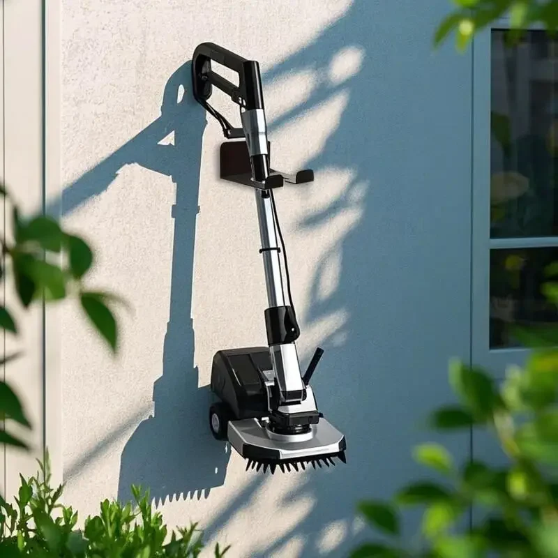

Multifunctional Lawn Mower Wall Mount Rack,Heavy Duty Garage Storage Hook for Garden Shovel Courtyard Tool Vertical Organization