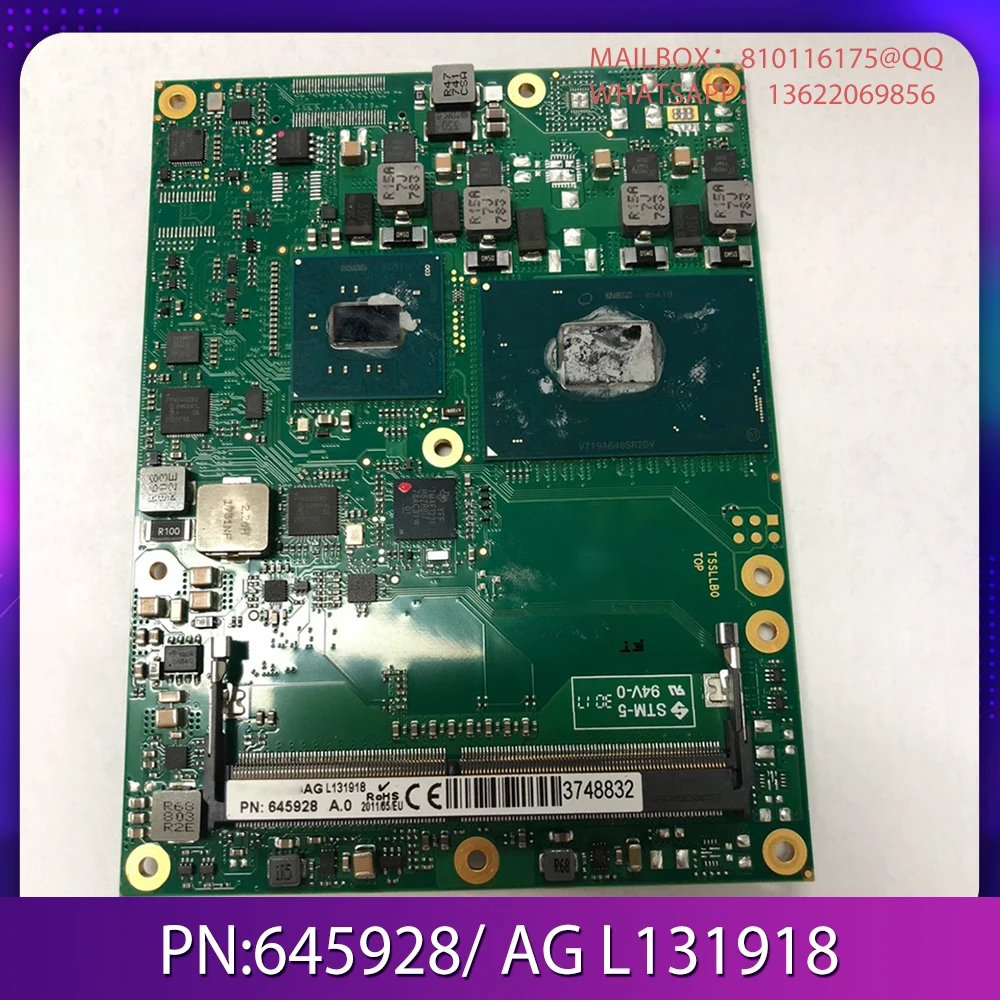 For Congatec Industrial Control Motherboard PN:645928 AG L131918