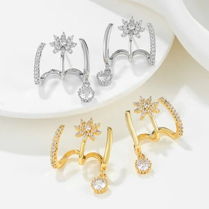 الأقراط الكورية ثماني نقاط للنساء التصريف اللمفاوي الجرمانيوم العلاج المغناطيسي الأقراط مجوهرات إنقاص الوزن أعلى 10 مبيعات Estativa لرياضات الرماية - No9