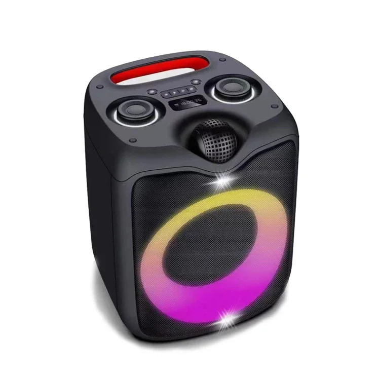 partybox 1000 W speaker with flame lights exclusive model dual 8 inches battery powered party speaker