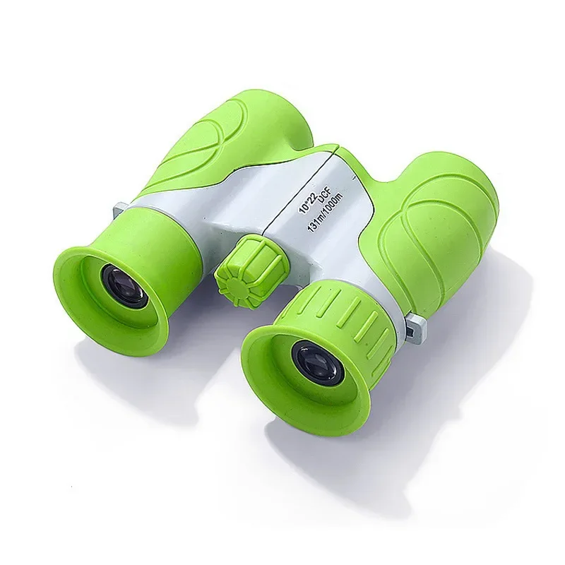 Professional 10x22 Kids Binocular Telescope Children Educational Learning Telescope Bird Watching Folding Optics Telescope