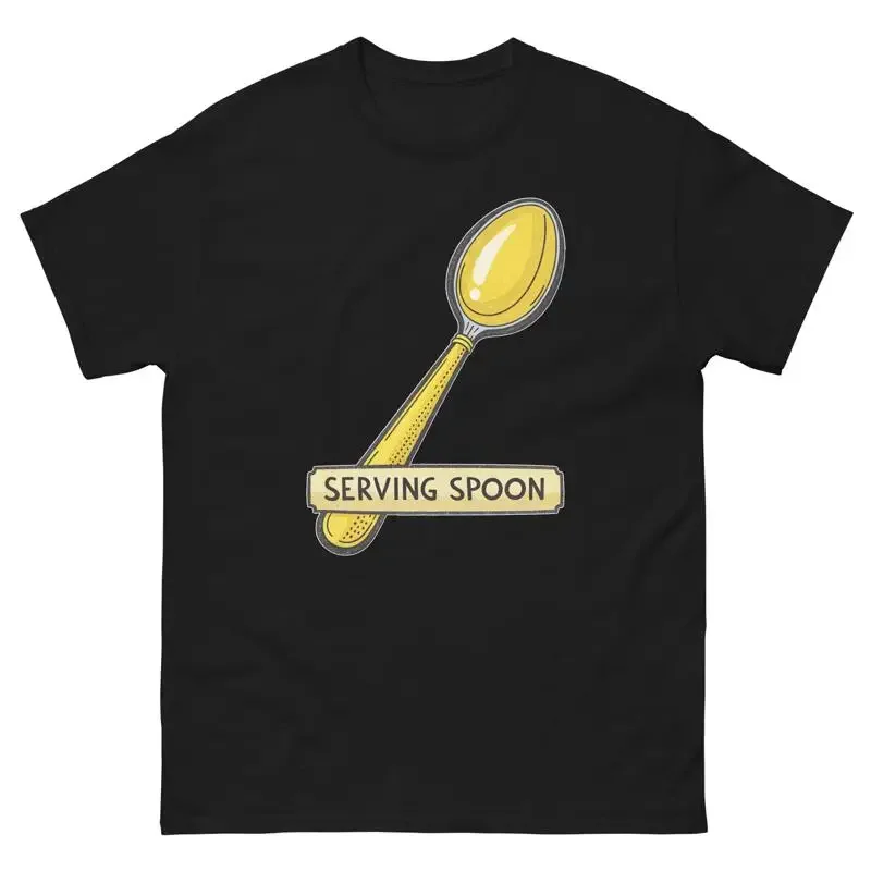 Serving Spoon Kitchen Home Cooking Culinary Utensil T Shirt