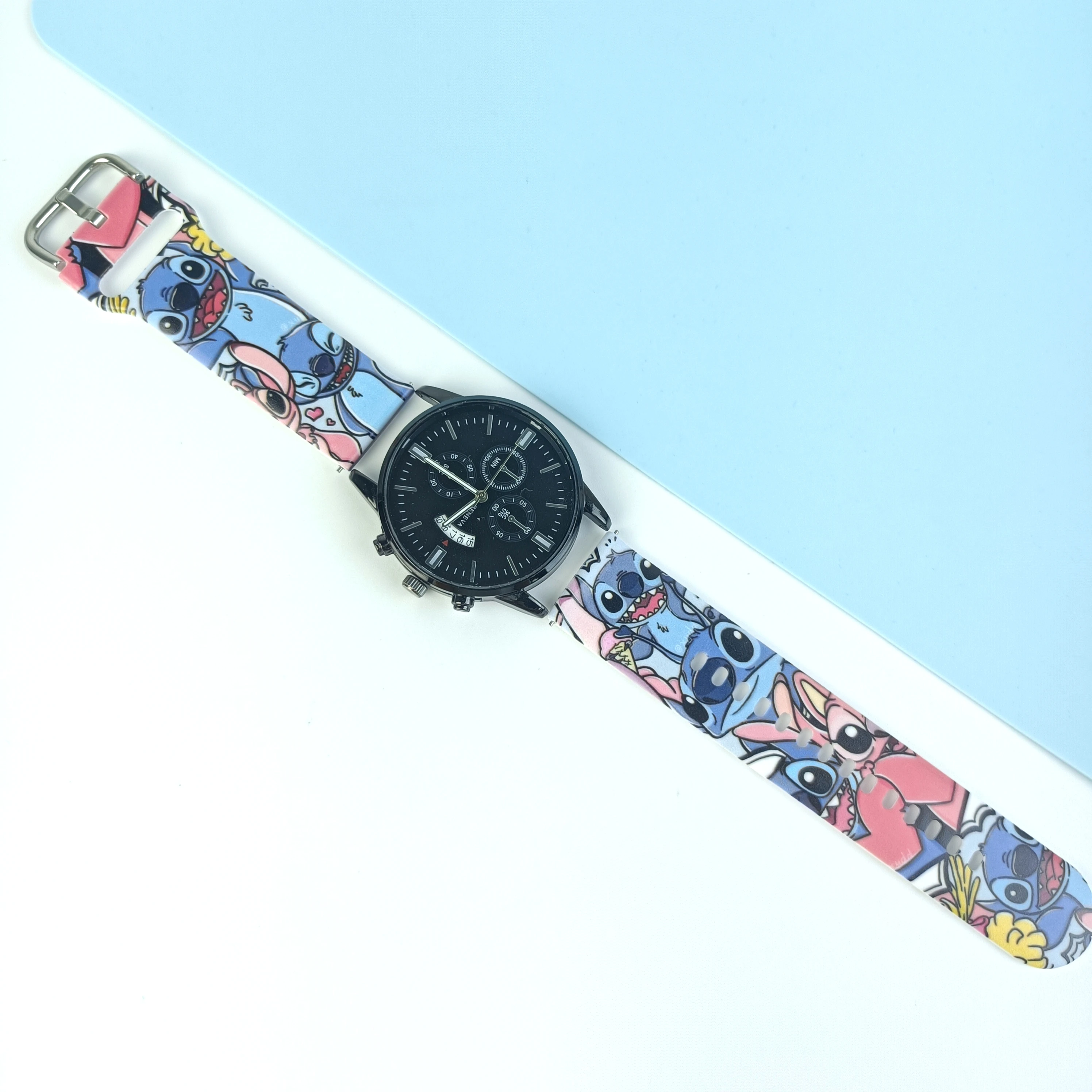 Disney Stitch 1 20mm Strap for Samsung Galaxy Watch 6/5/4 40mm 44mm Band Replaceable Bracelet for Amazfit Balance 5pro 45mm