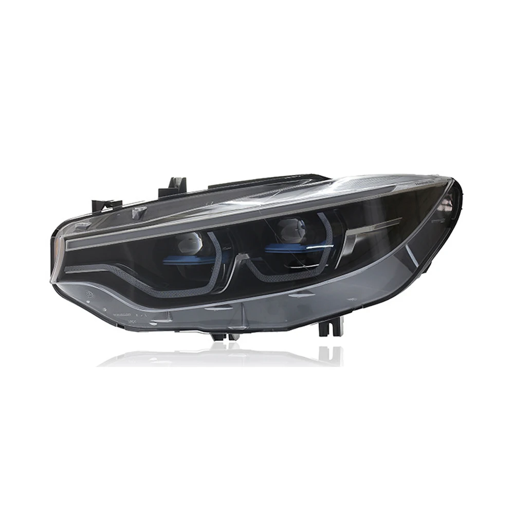 Car Styling Headlight Assembly Daytime Running Light For BMW 4 Series F32 2013-2020 Streamer Turn Signal Indicator Head Lamp