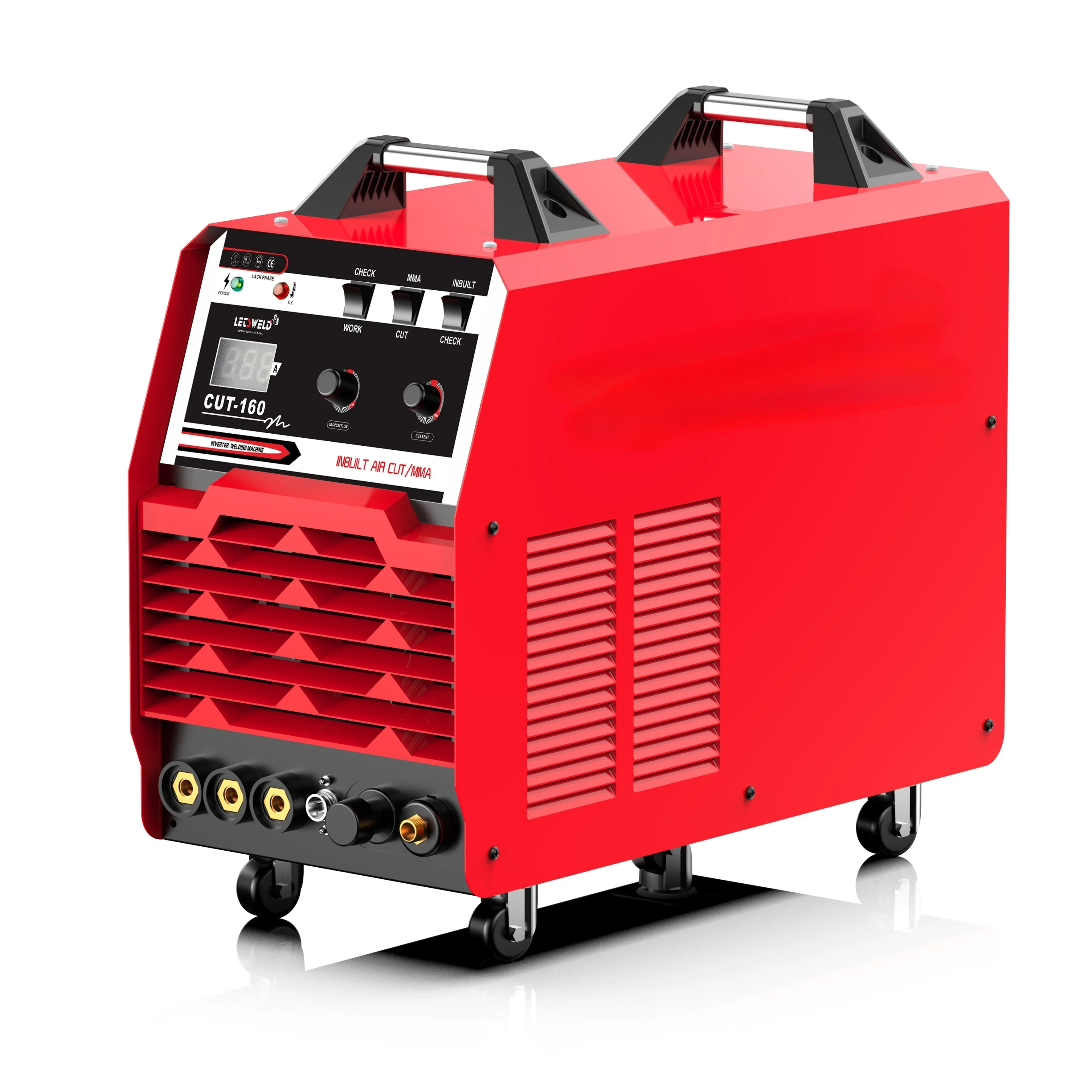 NEW PLASMA CUT INBUILT AIR COMPRESSOR CUT/MMA 2 in 1 12kw 25-30mm Cutting Thickness 380V Welding Equipment
