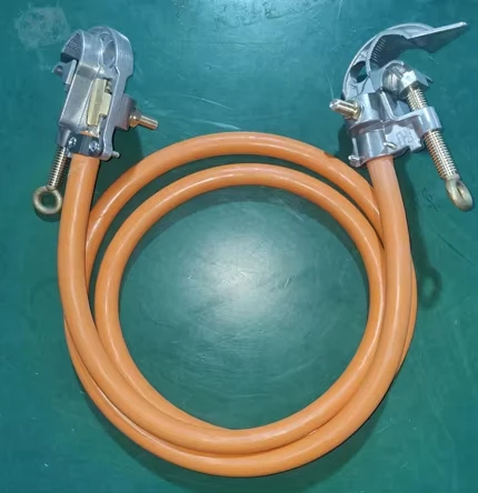 Portable High Voltage Insulated Jumper Wire Set for Live Work Electrical Wiring Accessories Lineman Tool