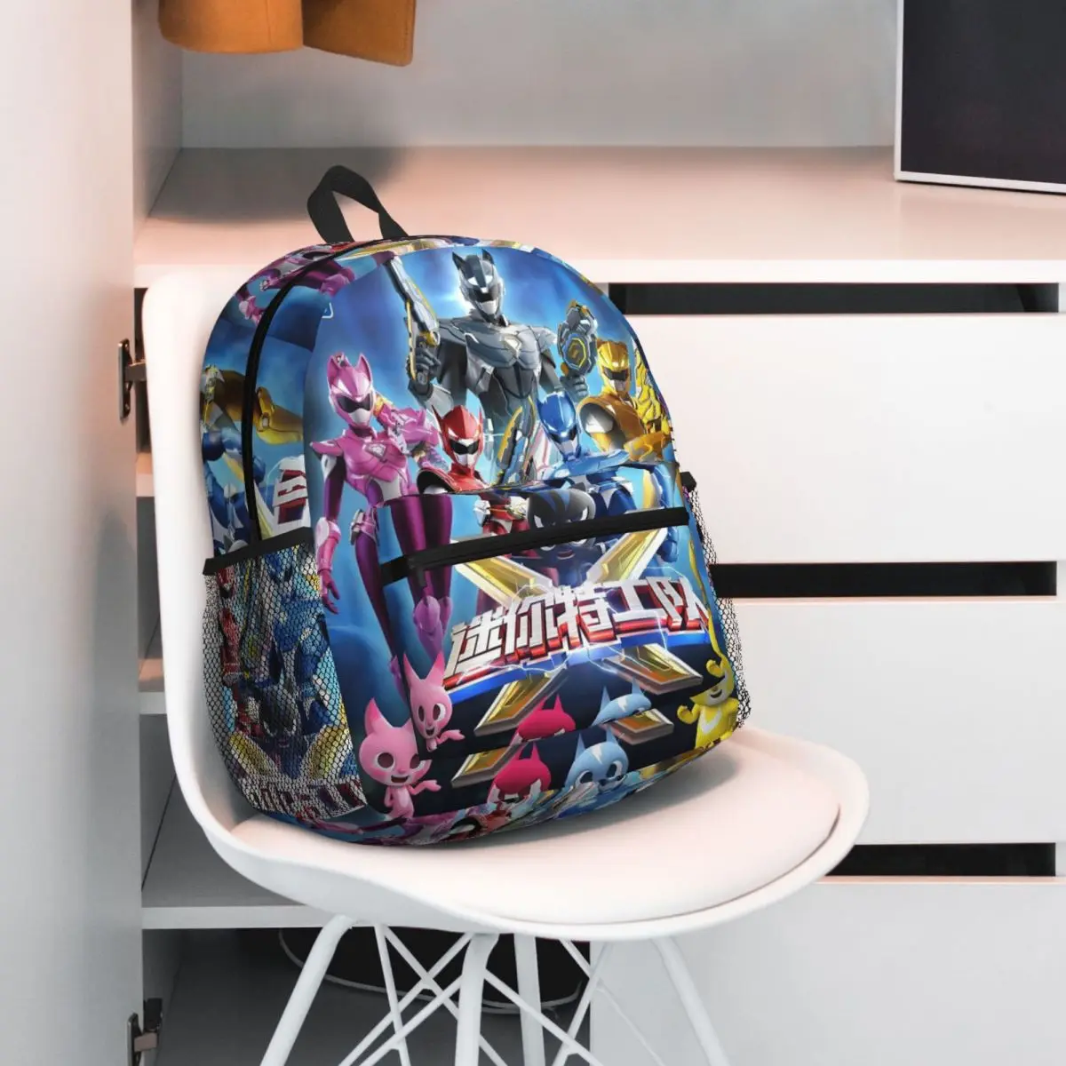 

Mini Force Student Backpack School Bag Hiking Travel Daypack for Boys Girls Fashion Bookbag Shoulder Bags