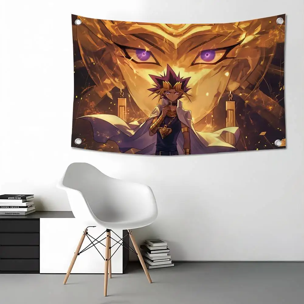 Y-Yu-Gi-Oh Victory Dragon Flags Wall Hanging Tapestry Outdoor Garage Room Decorative flag Background Blanket