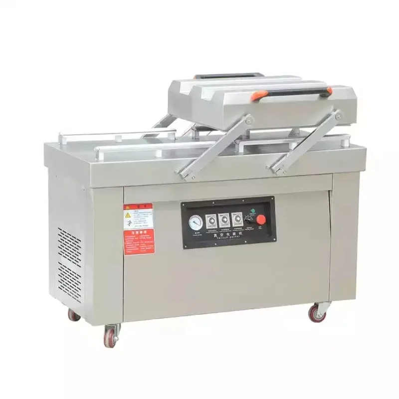 New Condition DZ-500 DZ600/2S Double Chamber Food Storage Bags Vacuum  Sealer Packaging Machine Customized