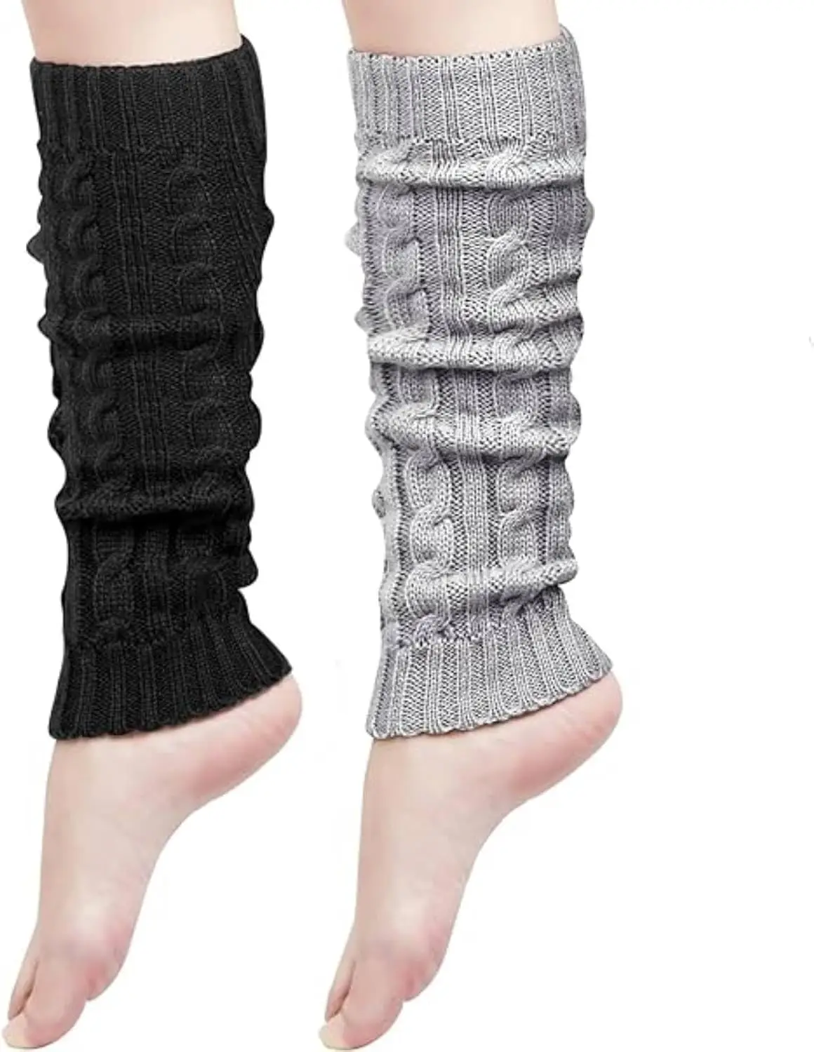 

Womens Leg Warmers Winter Knit Long Socks Slouch Knee High for Party Warm Style