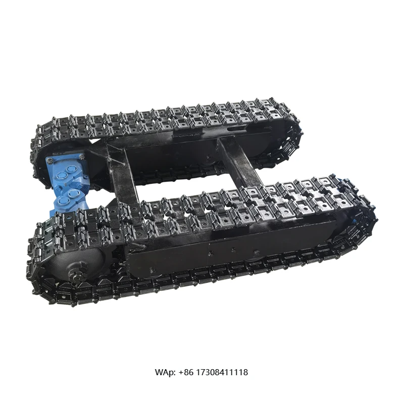 

Strongly Stable Steel Crawler Chassis Wide Broad Supporting Surface Low Center Gravity for Construction Farm for Crane