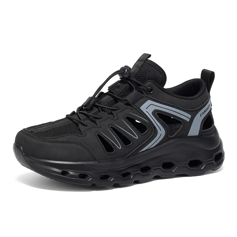 Wide-toe barefoot shoes for couples; Breathable mesh walking shoes for couples; Outdoor non-slip running shoes; Fashionable sh