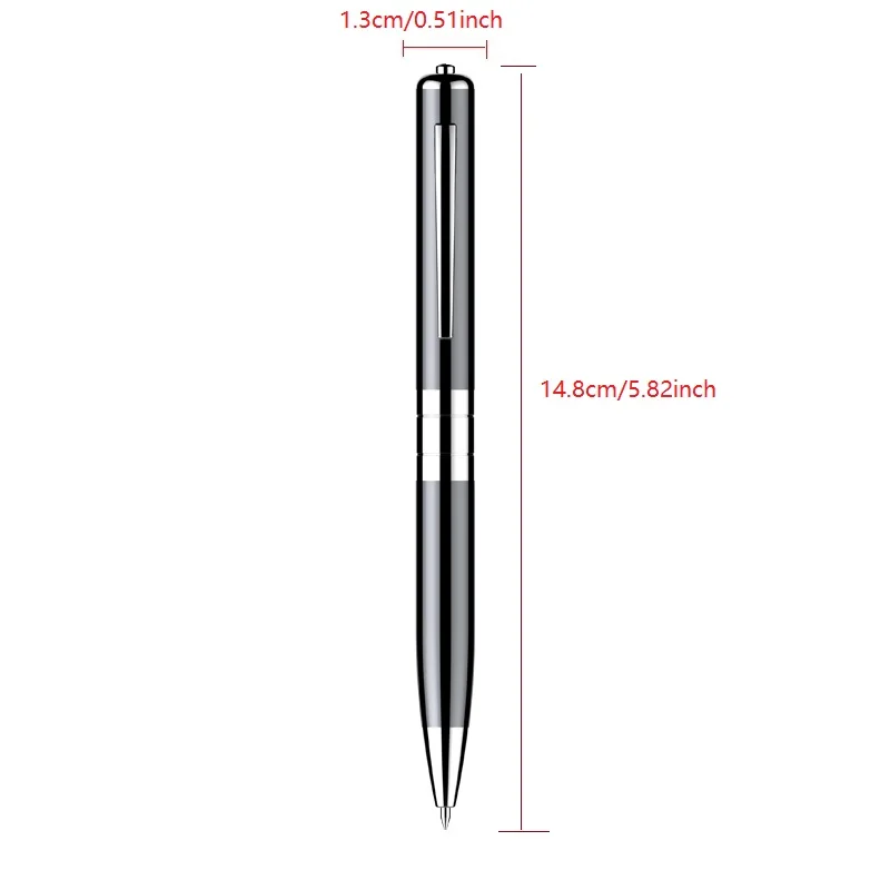مسجل صوت صغير، الإملاء المنشط مع فلاش USB، صوت رقمي احترافي صغير، قلم تسجيل سري صغير #2
