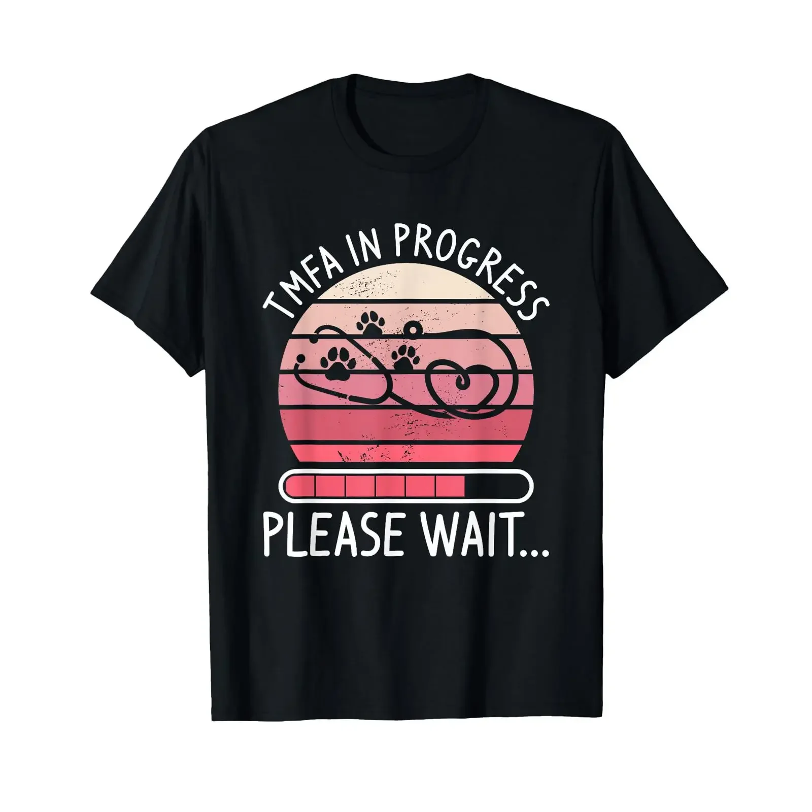 TFMA in Progress Tiermedizinische Fachangestellte TFA T Shirt vintage Washed Breathable Comfortable Versatile