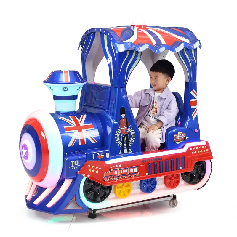 Electric coin-operated rocker new baby home music train rocker