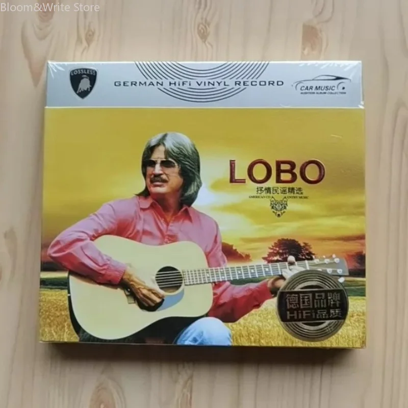 Soft Rock Lobo Music CD Best Collection Album Featuring I'd Love You To Want Me 3‑Disc Set for Car & Walkman Music Gift for Fans