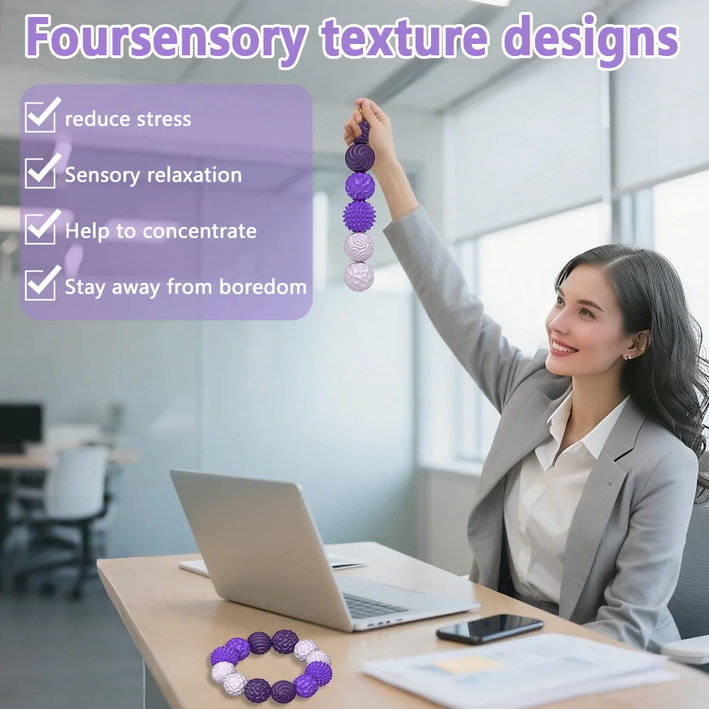 Magnetyczne piłeczki antystresowe, silikonowe zabawki sensoryczne, ciche zabawki do biura, magnetyczne piłeczki dla nastolatków, dorosłych i dzieci.