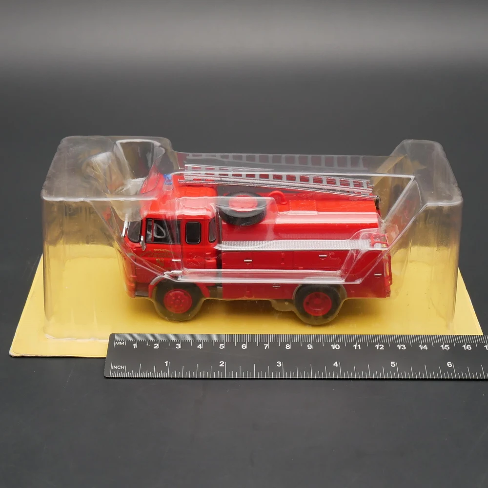 

Diecast Ixo 1:43 Scale Berliet GAK French Fire Engine Berliet Water Sprinkler Alloy Car Model Collectible Toy Gift Souvenir