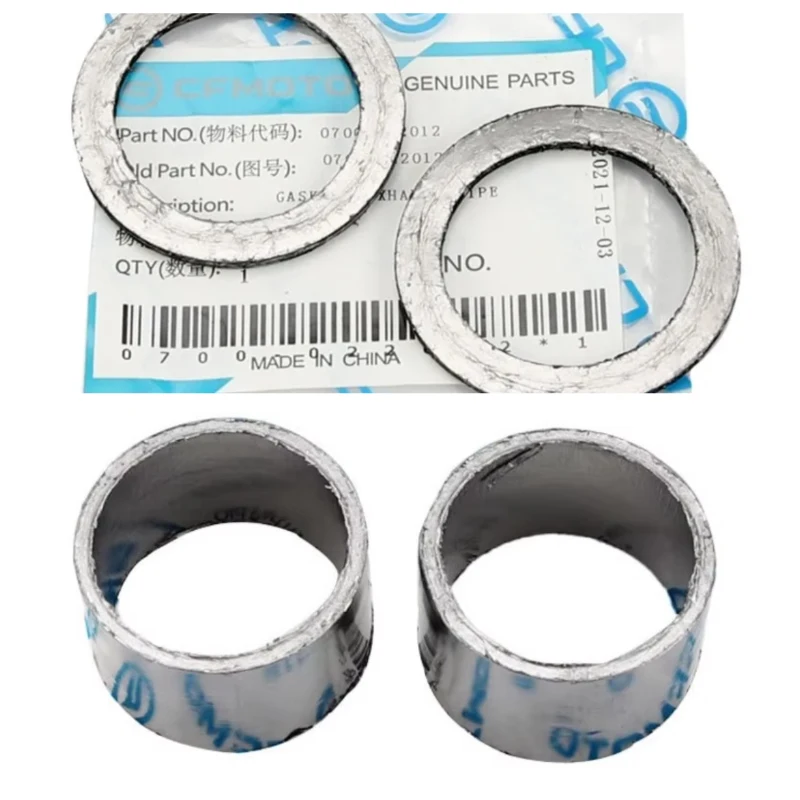 Large / Small Exhaust Pipe Sealing Sleeve Gasket for Cfmoto 400nk 400gt 650nk 650gt 650mt 650trg