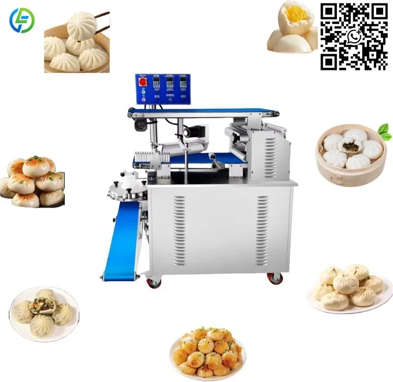 Customized Durable Touch Screen Finished Product Perfect Beautiful Steamed Bun Momo Making Machine