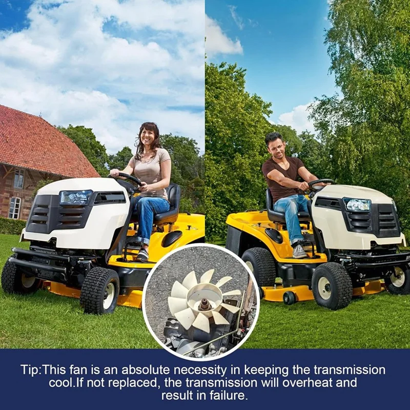 731-06098 Гидровентилятор для воздуходувки/косилки Cub Cadet, замена охлаждающего вентилятора с 10-лопастной коробкой передач для LGT SLT LTX 1042 1045-AT64