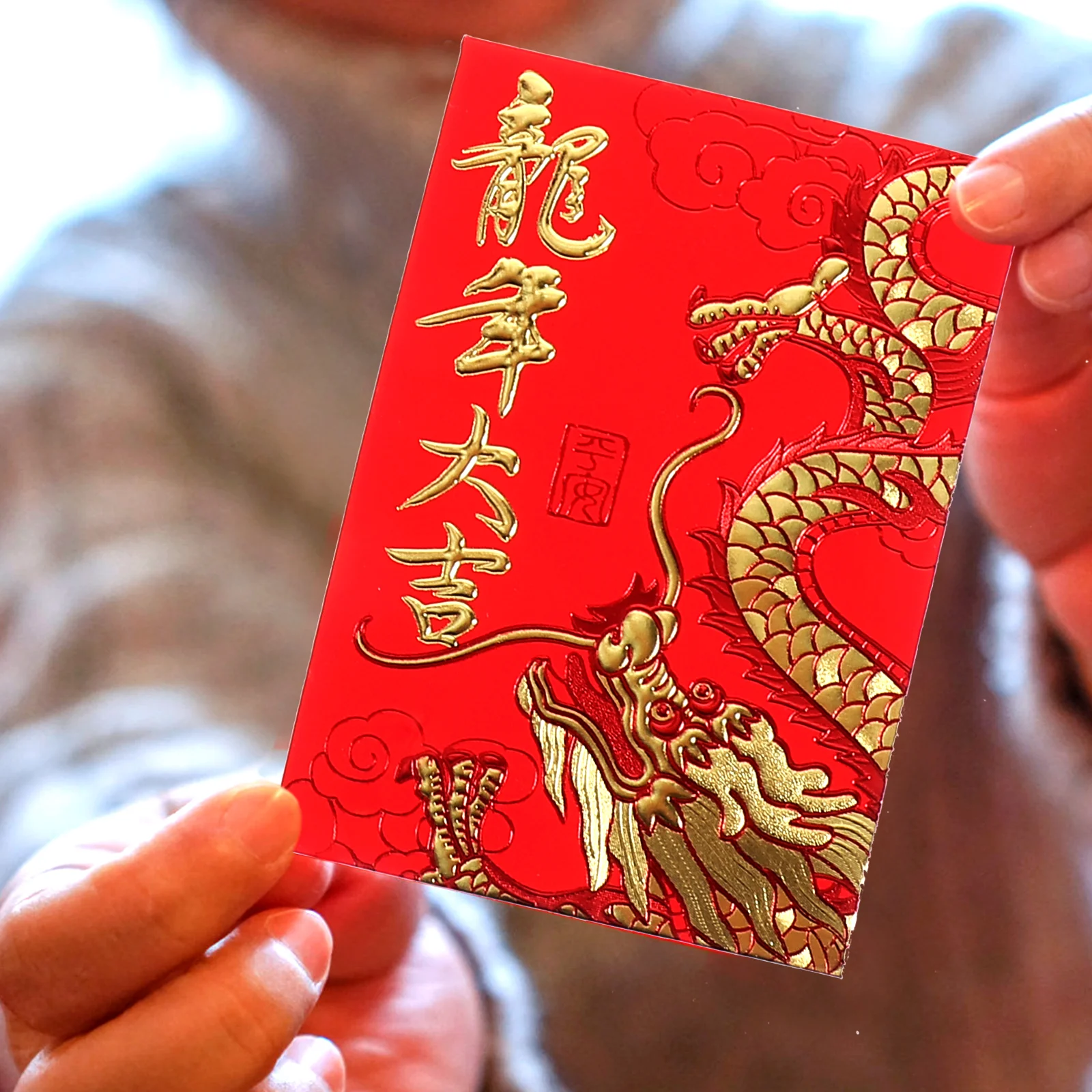 

60Pcs Delicate Chinese Style Red Envelopes Festive Money Packets Spring Festival Decorative Cash Gift Pouches