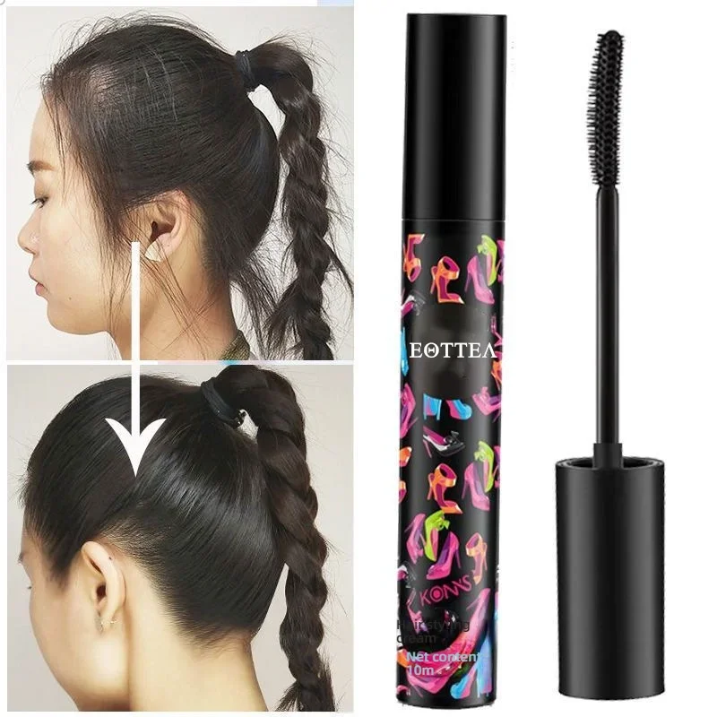 Flyaway Hair Styling Stick - Tames Baby Hairs, Eyebrows & Eyelashes - Strong Hold for Fringe/Bangs - Quick Fix, All Hair Types