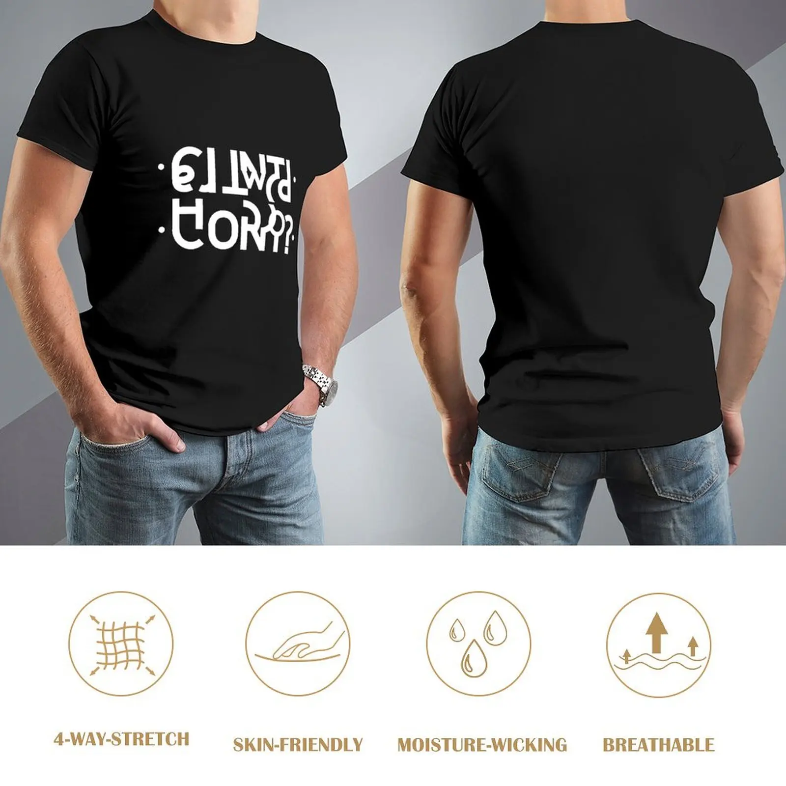 Secret Message T-Shirt man clothes vintage heavyweight t shirts for men