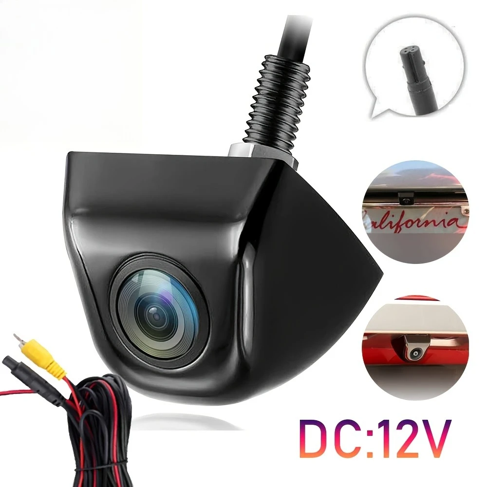 High Definition Wide Angle Night Vision Backup Camera for Vehicles, Including Cars, Trucks, Suvs, And Rvs