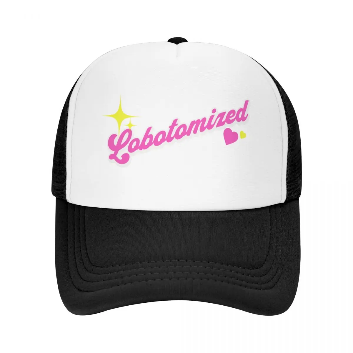 

Lobotomized GirlyPop Baseball Cap Luxury Cap funny hat luxury woman cap Designer Man Women's