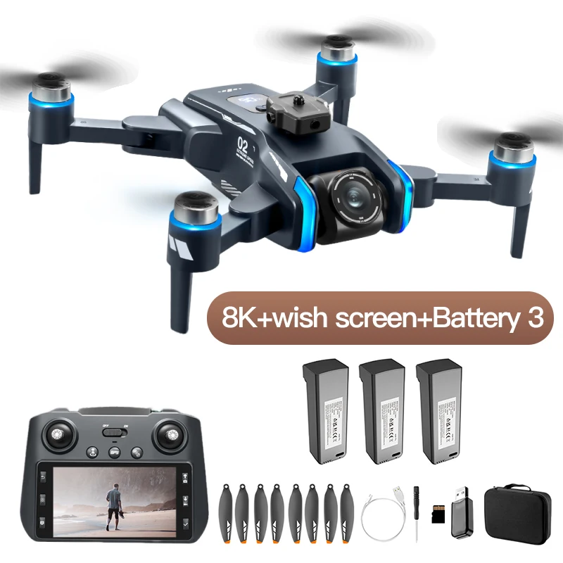 Lenovo XT808GPS Drone 4K Professionele HD Dual Camera 8K Dron Borstelloze motor 5G WIFI FPV Opvouwbare RC Quadcopter Helikopter