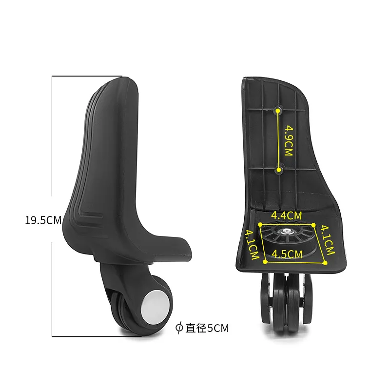 BW029 Spinner Caster Wheel Replacement Parts For Travel Trolley Suitcase Luggage Repair Wear‑Resistant Accessory