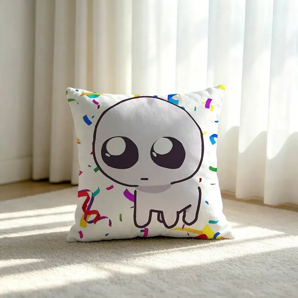 Tbh Creature Autism Customizable Square Pillowcases, Stylish And Soft, Perfect For Beds, Cars, And Sofas.
