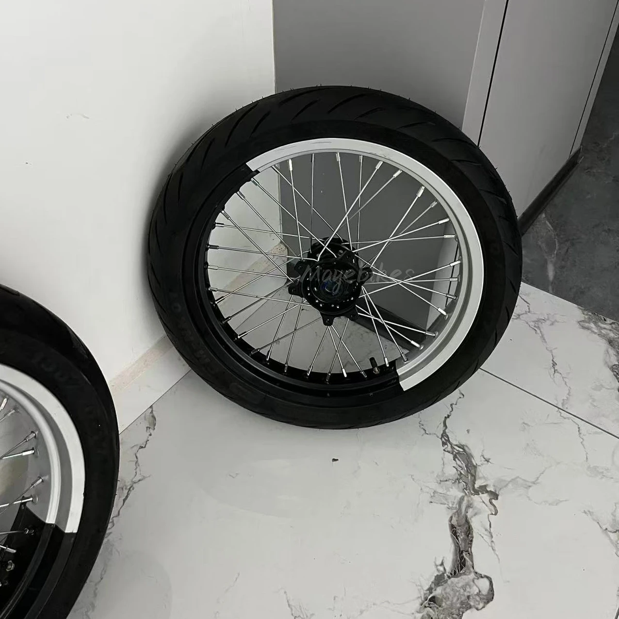 Front Rear Wheel 17inch Electric Dirt Bike Wheel Set Mountain Off Road Ebike Rim 17 With Tire Fit For Ultra Bee