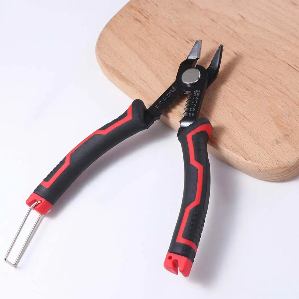 

Clamping Wire Stripper Pliers Wire Cutters Fast Cutting Automatic Stripping Cutter 6inch Cable Stripping Cable Wire Crimping