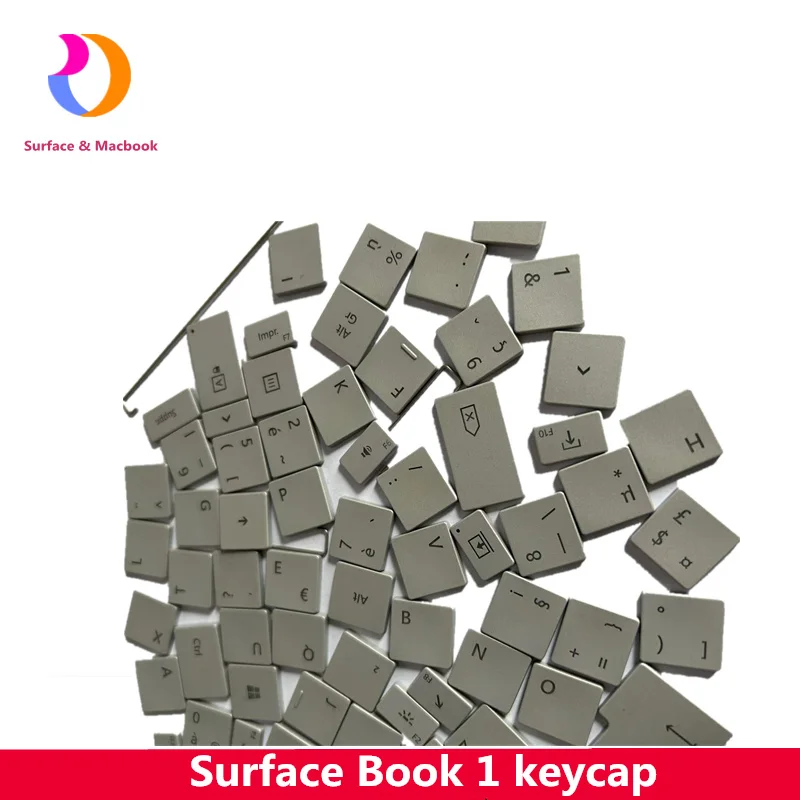 For Surface Book 1 1703 1704 1705 1785 Keycap Keyboard Cup FR  Azerty 13.5