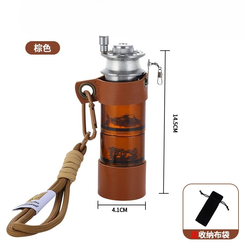 

Outdoor fishing bottle portable fishing gear supplies