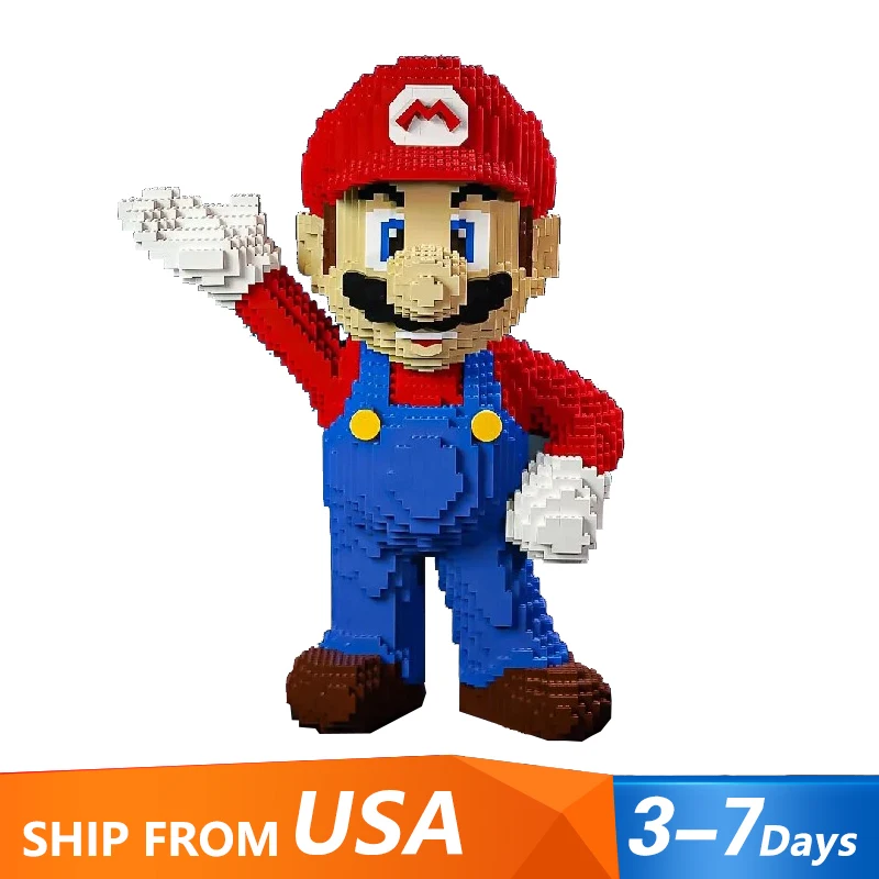 

4598PCS Retro Pixel Building Block Classic Game Adventure DIY Model Set Modular Building Block Assembly Model Creative Toys Gift