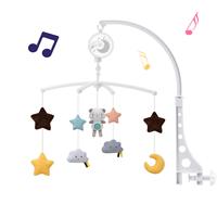 Baby Crib Mobiles Rattles Music Educational Toys Bed Bell Carousel for Cots Infant Baby Toys 0-12 Months for Newborns Gifts