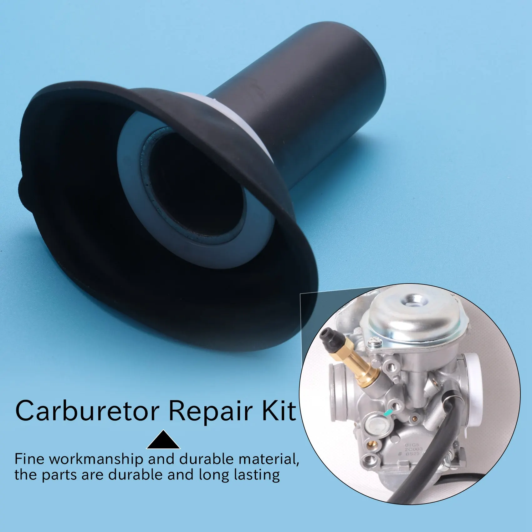 Kit de reparo do carburador para Yamaha Virago, diafragma do êmbolo, Virago XV535 1990-2001 XV 535