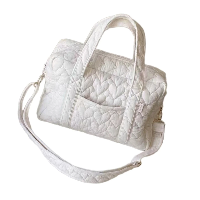 Travel Storage Bag Diaper Bag for Women Crossbody Bag Large Capacity Mom Bag Lightweight Handbag Soft Shoulder Bags N84E