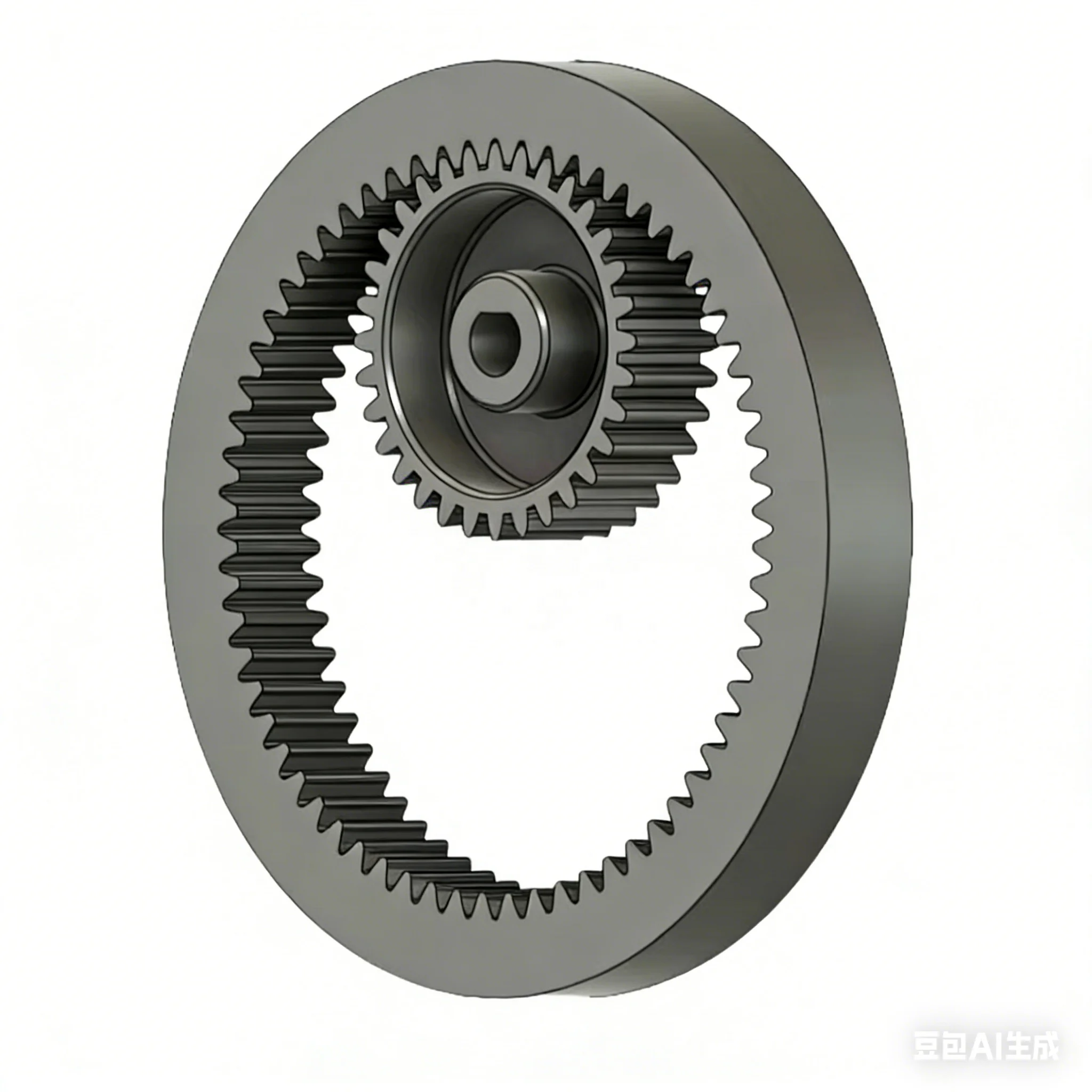 Custom Large Steel External Gear Ring for Industrial Equipment Assembly