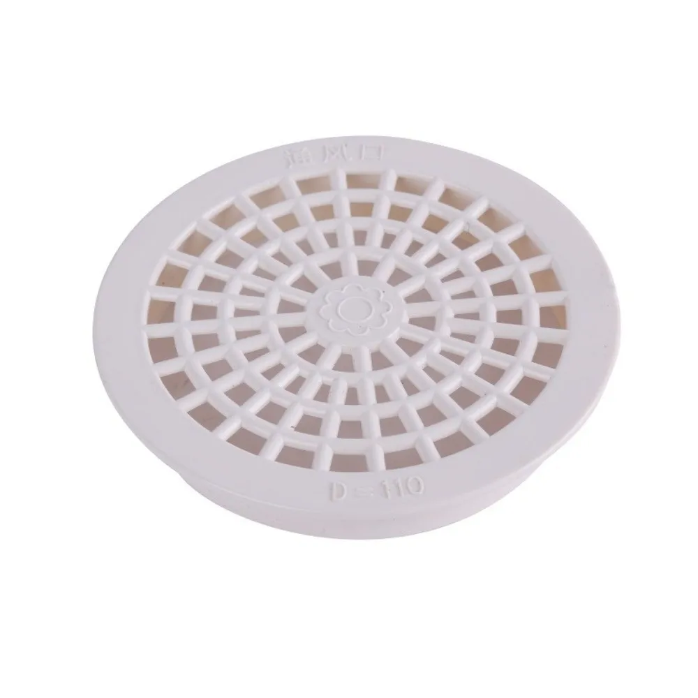 Durable Plastic Roof Floor Drain Round Anti-blocking Rain Pipe Cap Gutter Leaf Trap Drainage Plumbing Fitting