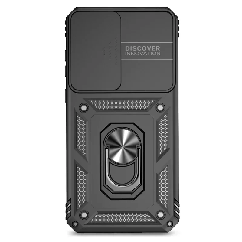 Funda para Samsung Galaxy A14 A24 A54 A34 A05 A05S A15 A35 A55 A26 A36 A16 A06 A57 A37 A17 A07 A56 con soporte de anillo y protección de lente 3