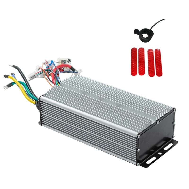 

48V60V72V3000W24 Silver Brushless Motor Modified For Motorcycle Electric Tricycle Controller 80A