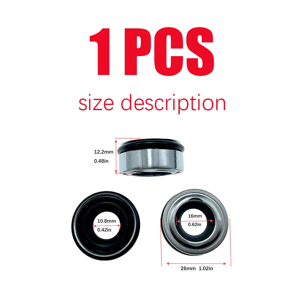508 A/C Compressor Shaft Seal Oil Seal For Sanden SD508 SD709 SD7H15 SD7V16 DKS15CH