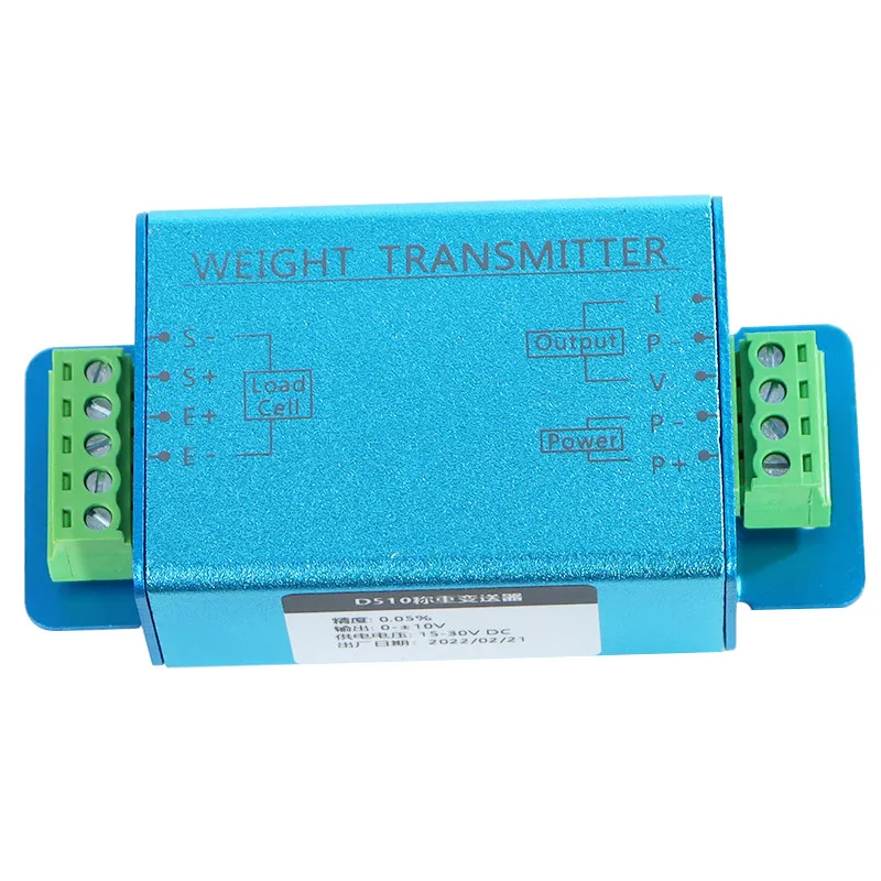 DY510 High Precision Weighing Transmitter Pressure Tensile Signal Amplifier 4-20ma/0- ± 10/5v